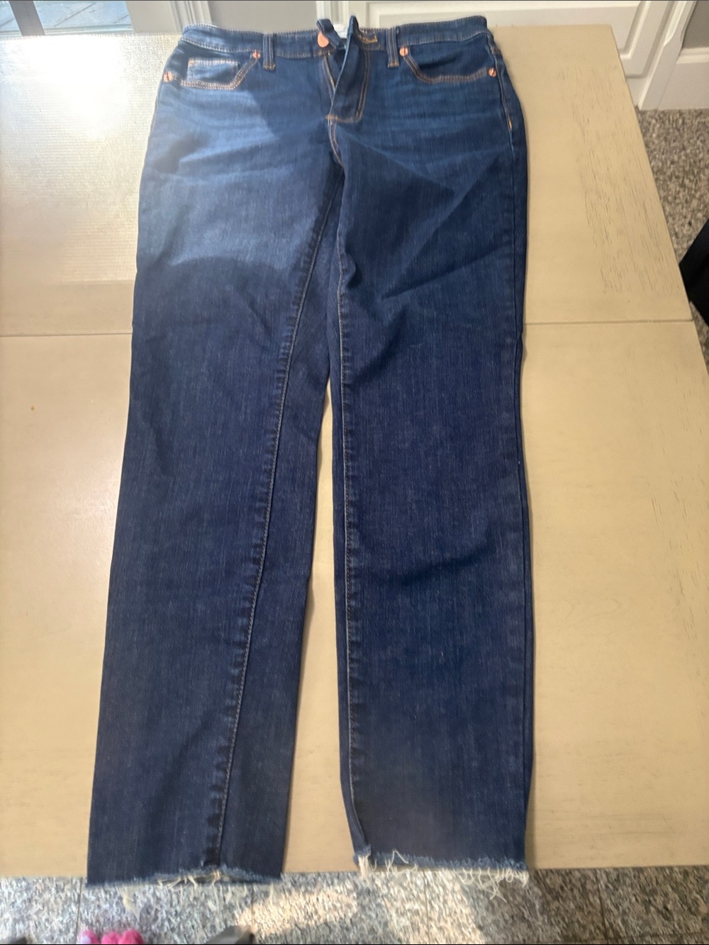 Universal Thread Indigo Straight-Leg Jeans